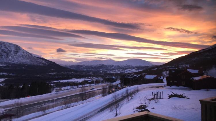 Privat Apartment With Beautiful View And Two Bedrooms Oppdal Bagian luar foto